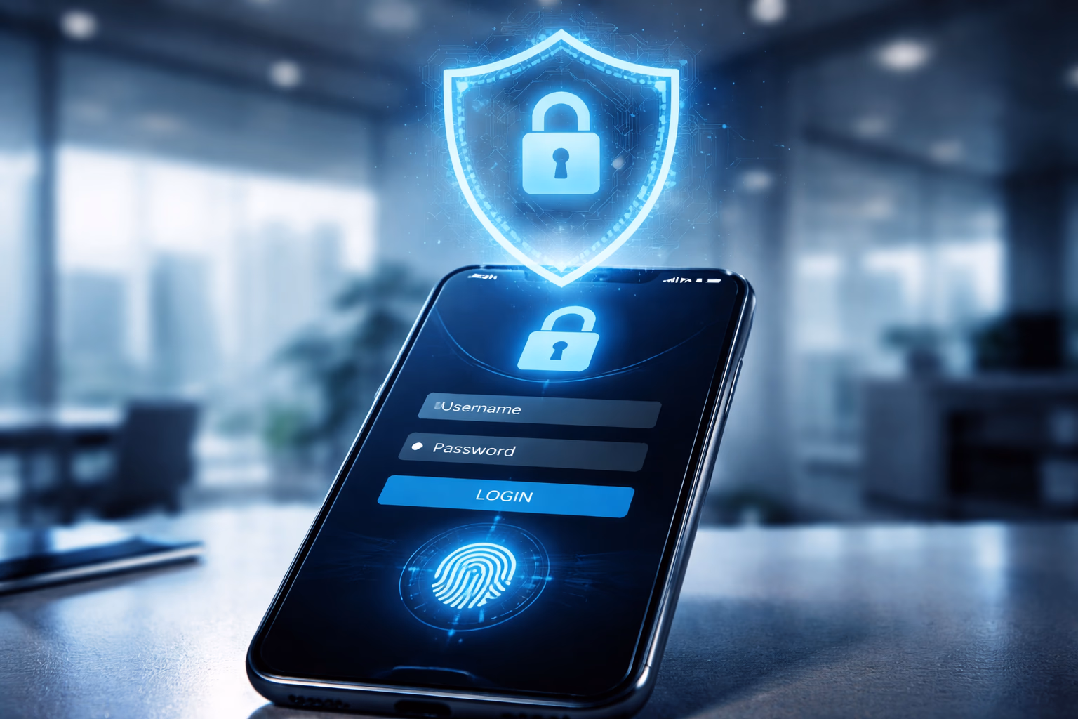 Radiant casino host standing confidently beside a digital shield symbol representing Play777BD advanced security protocols for Bangladeshi players